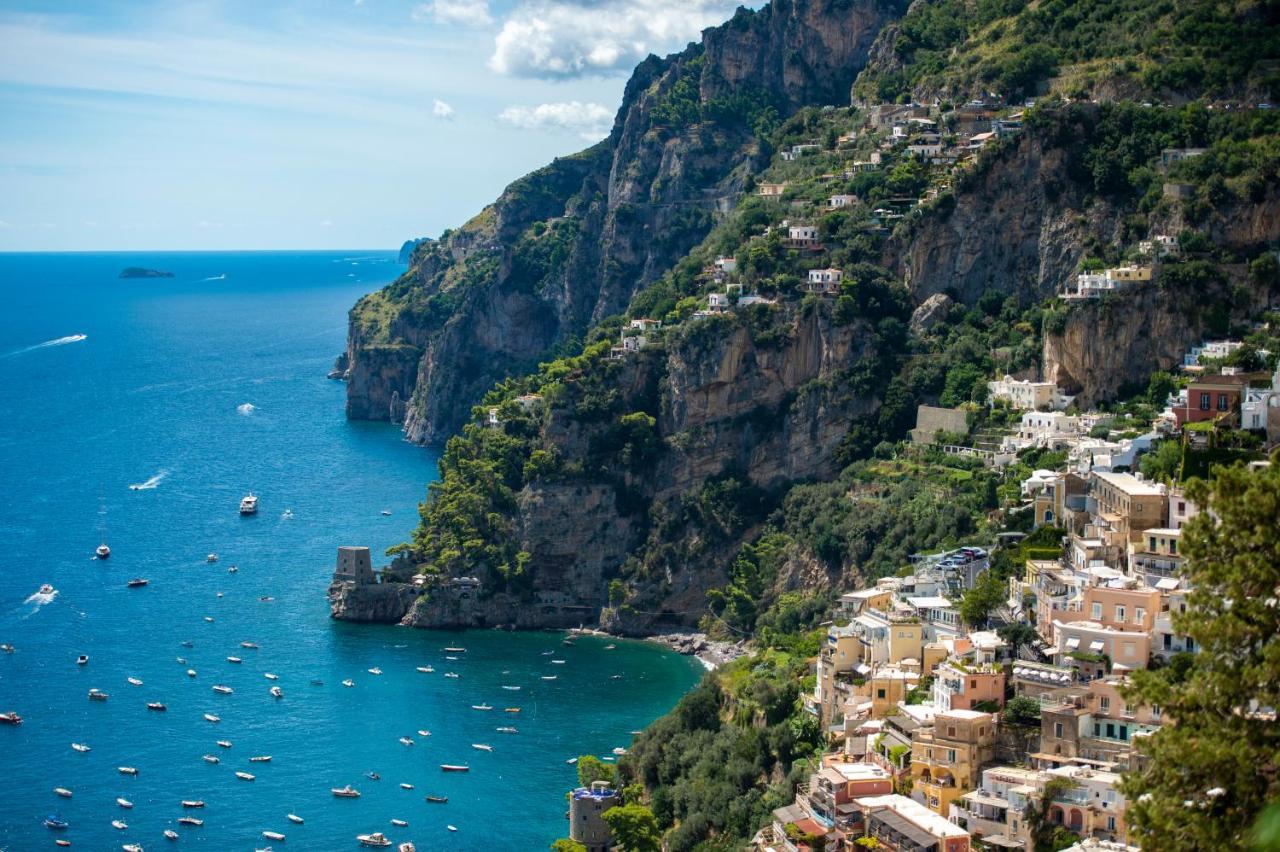 Aria Di Mare,Near Elevator, Few Steps, Parking, Garden Positano Exterior foto