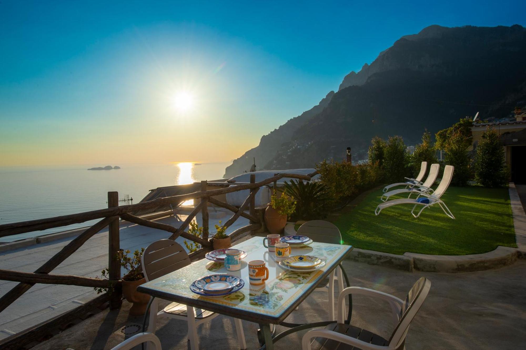 Aria Di Mare,Near Elevator, Few Steps, Parking, Garden Positano Exterior foto